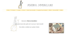 Desktop Screenshot of minervaimmobiliare.net