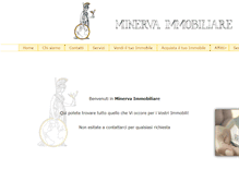 Tablet Screenshot of minervaimmobiliare.net